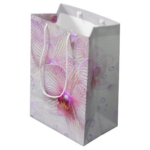Orchid Bubbles Mittlere Geschenktüte