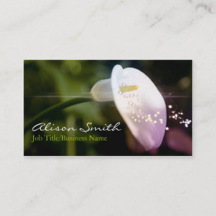 Orchid Business Card Visitenkarte