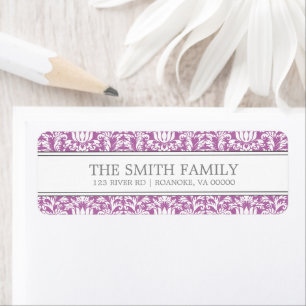 Orchid Damask Muster