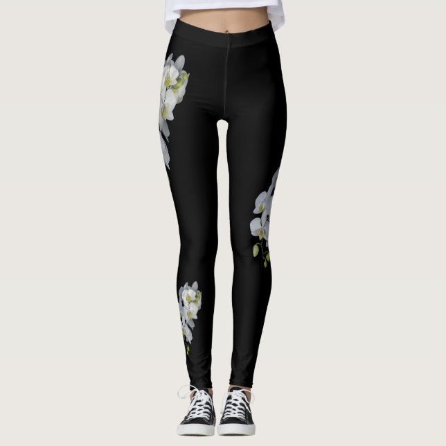 Orchid Garland Leggings (Vorderseite)