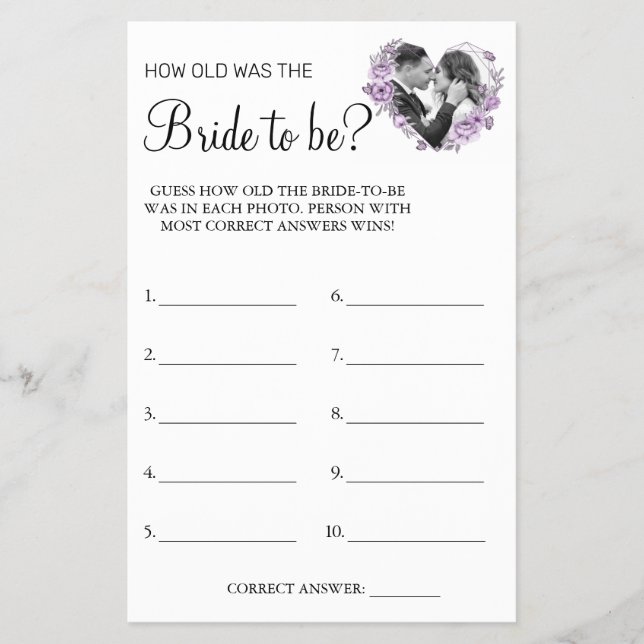 Orchid Guess wie alt sie war... Flyer (Vorne)