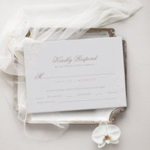 Orchid Heirloom Faux Ivory Formal Classic Wedding