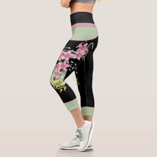 Orchid - Hochwaiste Capri-Leggings Capri Leggings