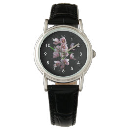 Orchid Insanity in schwarz Armbanduhr