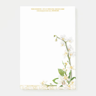 Orchid Live Spring Post-it Klebezettel