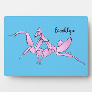 Orchid mantis Cartoon Illustration Fotoplatte