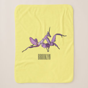 Orchid mantis Cartoon Illustration Sherpadecke