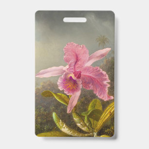 Orchid mit zwei Hummingbirds Heade Ausweis