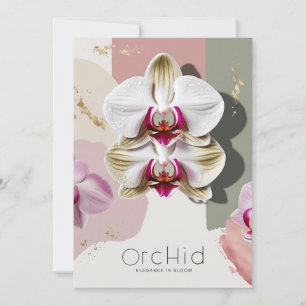 Orchid Nights, New York Botanical Garden, Orchid N Einladung