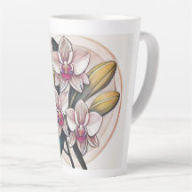 Orchid Pflanze Art Design
