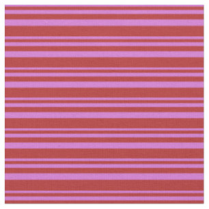 Orchid & Red Pattern Stoff