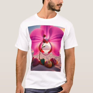 Orchid rosa Bergpfirsiche T-Shirt