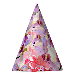 Orchid-Sakura Aquarellbilder Partyhütchen