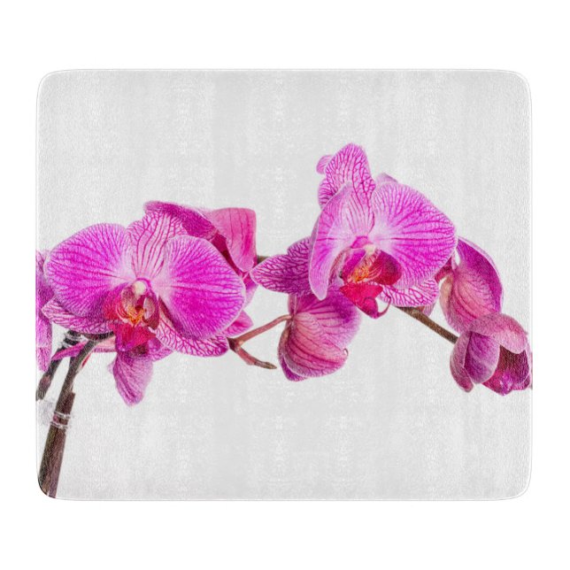 Orchid Schneidebrett (Vorderseite)