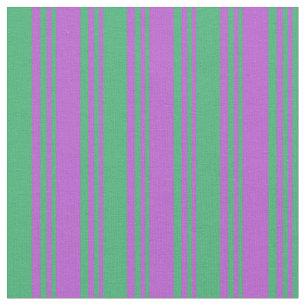Orchid- & Sea-Green-Liner-Muster Stoff