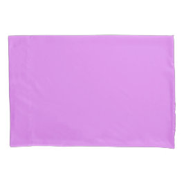 Orchid solide Trendfarbe Kissenbezug