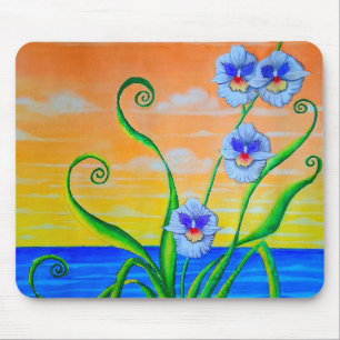 Orchid Sunset Mousepad