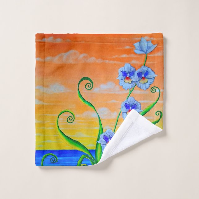 Orchid Sunset Waschlappen (Waschlappen)