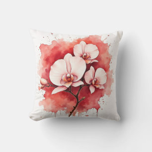 Orchid Throw Pilze Kissen
