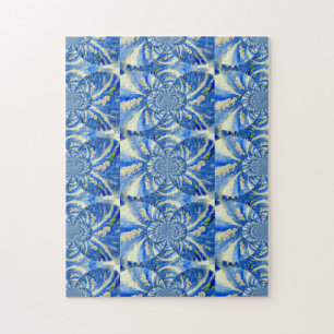 Orchid Watercolor-Malerei, Wolken Mandala