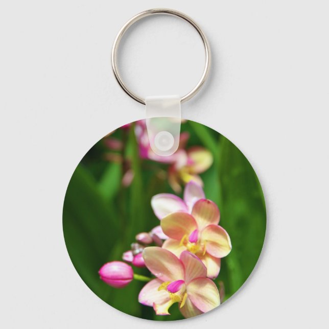Orchidaceae-Schlüsselanhänger Schlüsselanhänger (Vorderseite)