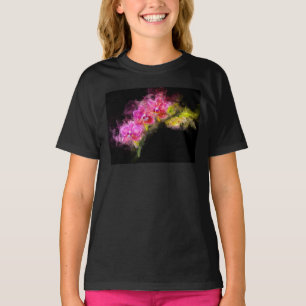 Orchidee Blume Aquarell - Rosa bb 01 T-Shirt