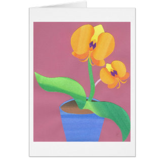 Orchidée de lever de soleil