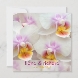 Orchidée ・ Faire-part de mariage