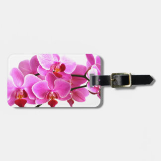 Orchidee-Gepäcketikett Gepäckanhänger