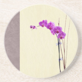 Orchidee Sandstein Untersetzer