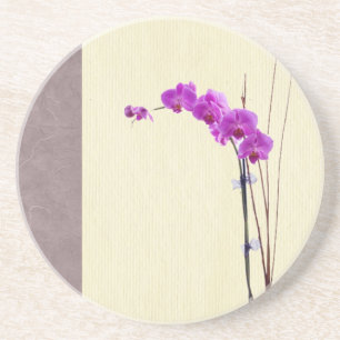 Orchidee Sandstein Untersetzer