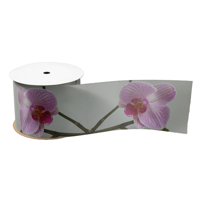 Orchidee Satinband (Spule)