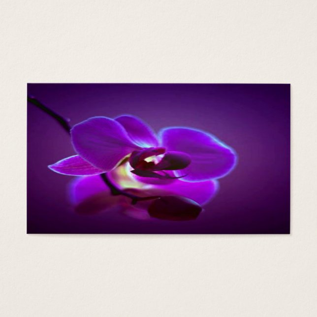 Orchidée violette (Devant)