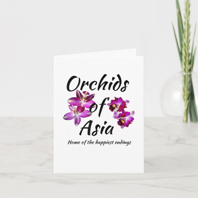 Orchideen Asiens (Vorderseite)