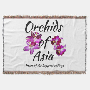 Orchideen Asiens Decke