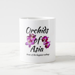 Orchideen Asiens Jumbo-Tasse
