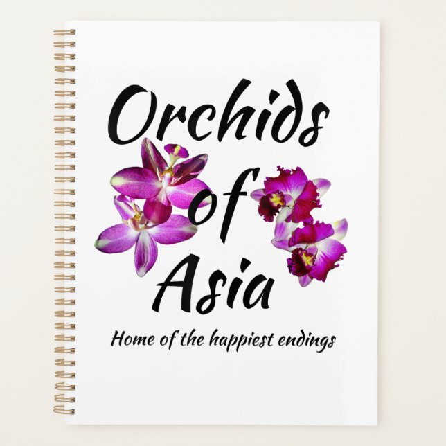 Orchideen Asiens Planer (Vorderseite)