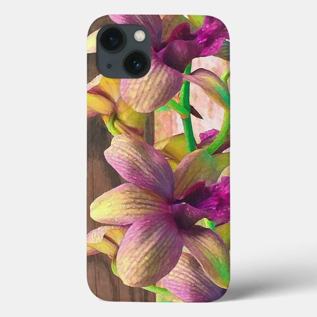 Orchideen blühen Case-Mate iPhone hülle (Rückseite)