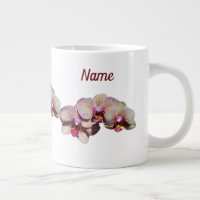 Orchideen Blume Ihr Name Personalisiert