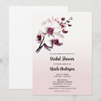 Orchideen Blume Rosa und Weiß Brautparty