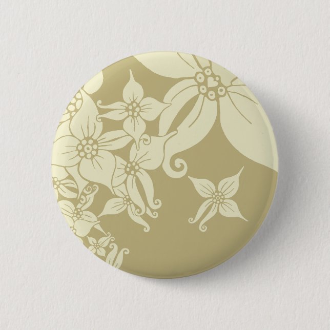 Orchideen Button (Vorderseite)