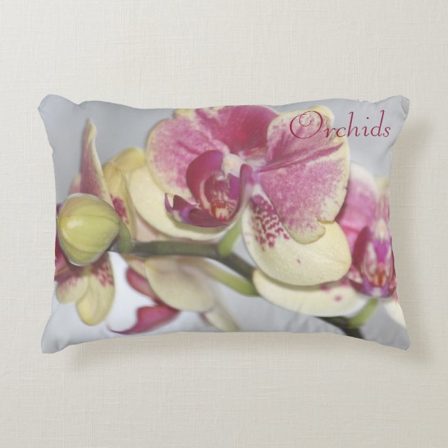Orchideen Dekokissen (Vorderseite)
