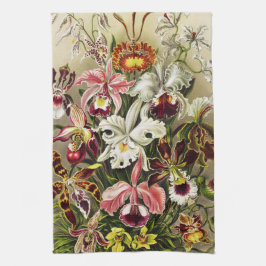 Orchideen Denusblumen Ernst Haeckel Geschirrtuch