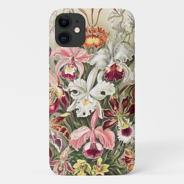 Orchideen Denusblumen von Ernst Haeckel Case-Mate iPhone Hülle (Rückseite)