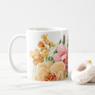 Orchideen-Explosion Kaffeetasse