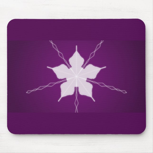 Orchideen-Freude Mousepad (Vorne)