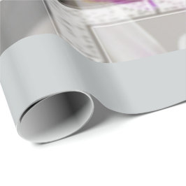 Orchideen für den Mutter-Tag Papper einwickelnd Geschenkpapier