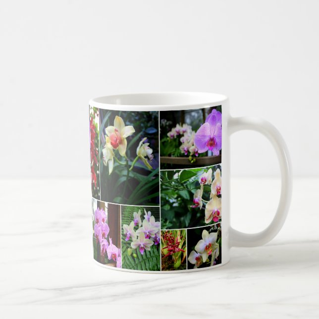Orchideen Kaffeetasse (Rechts)