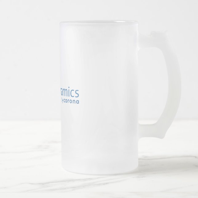 Orchideen-Keramik-mattierte Tasse (Rechts)