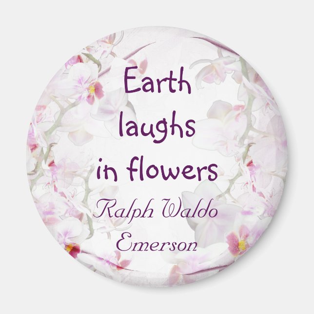 Orchideen Magnet (Vorne)